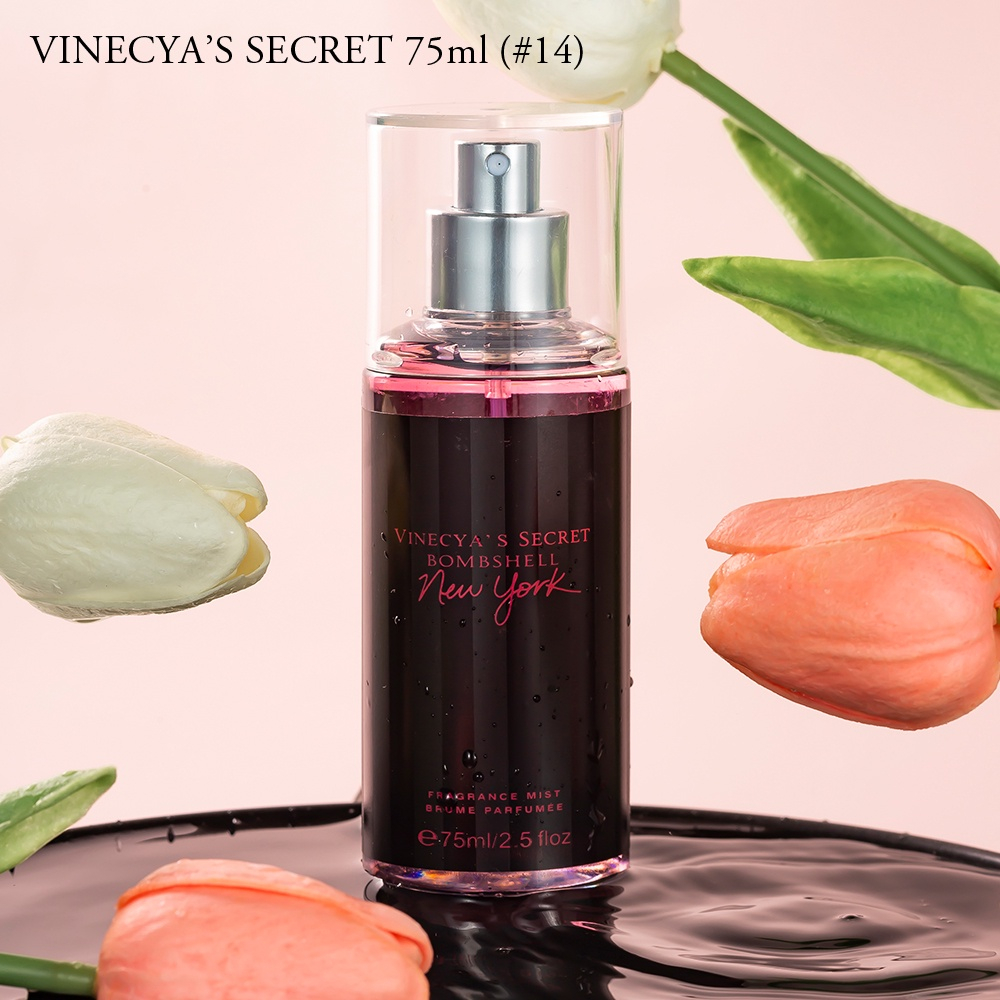 Vinecya's Secret Vanilla Lace Perfume Fragrance Mist 75ml Shopee