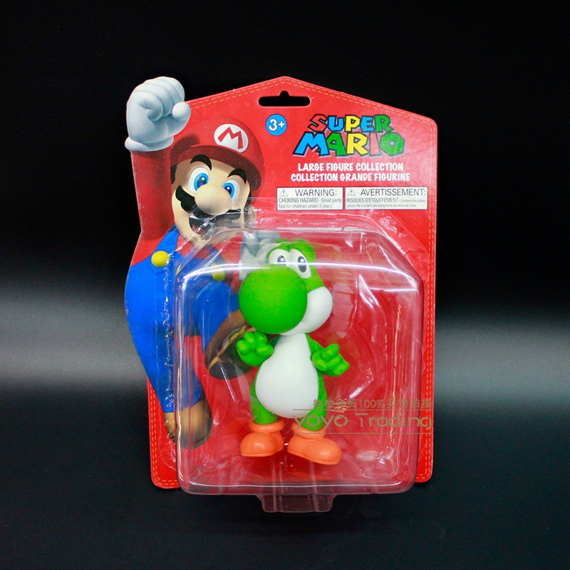 12cm Cute Super Mario Brothers Mario Luigi Yoshi Princess Tode Bowser ...