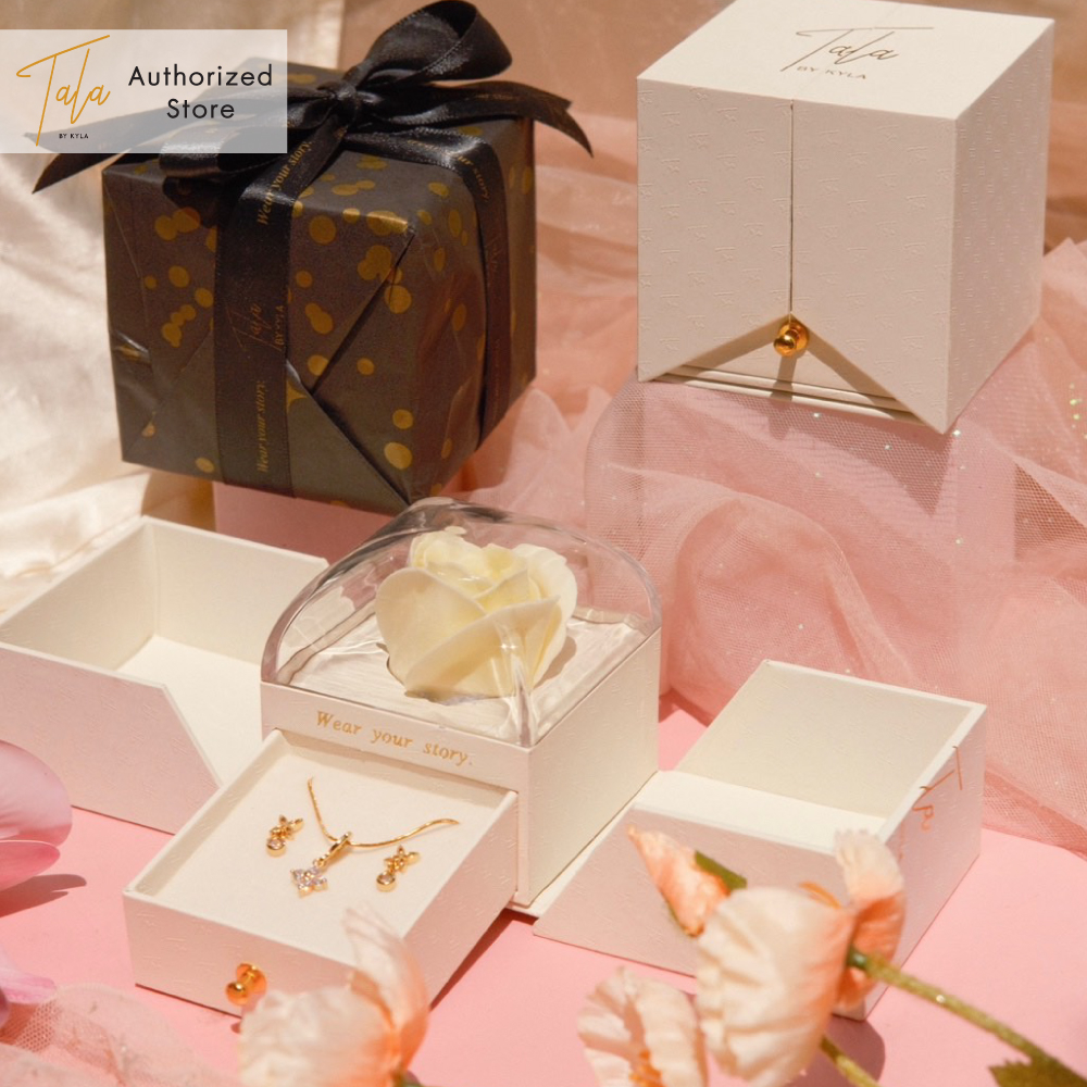 Tala by Kyla White Rose Box Mom Shopee Philippines
