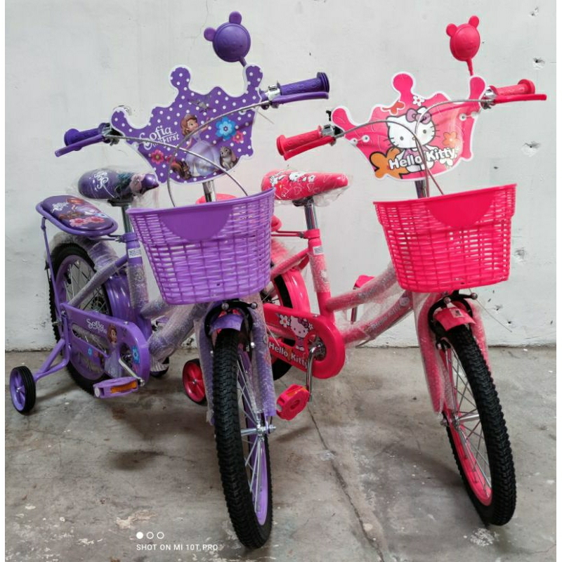 Hello kitty bike basket online