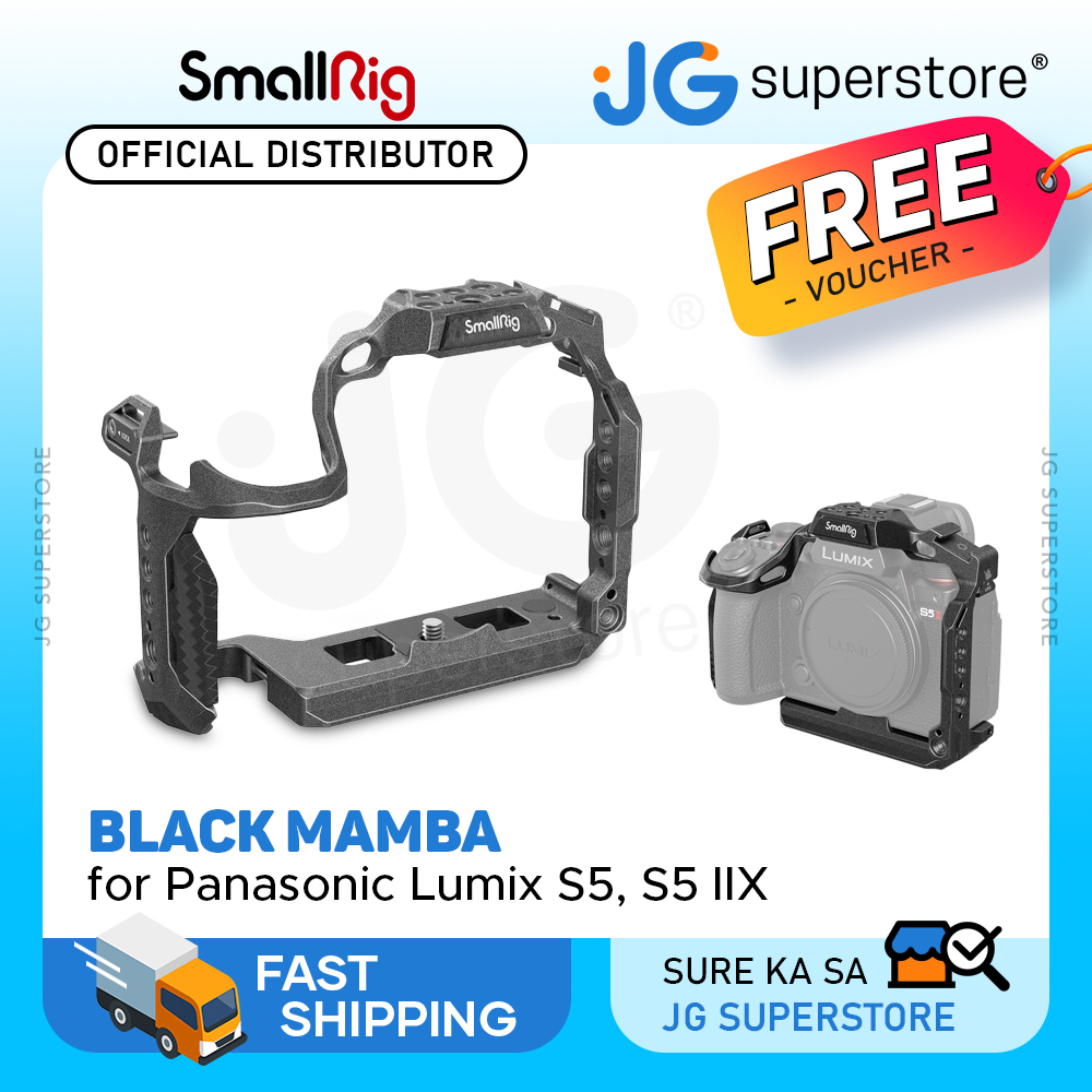 SmallRig Black Mamba Camera Cage, Arca-Type QR Base, Anti-Twist Locks ...