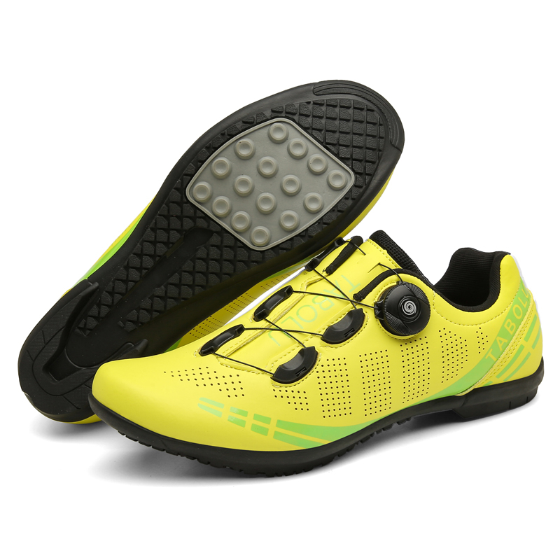 Men Cycling Shoes Nonlocking Rubber Sole Road bike shoes non cleats