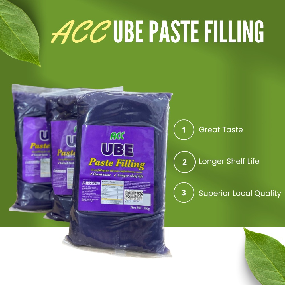 Achievers Authentic Filipino Premium Ube Paste Filling 1kg For Ube ...