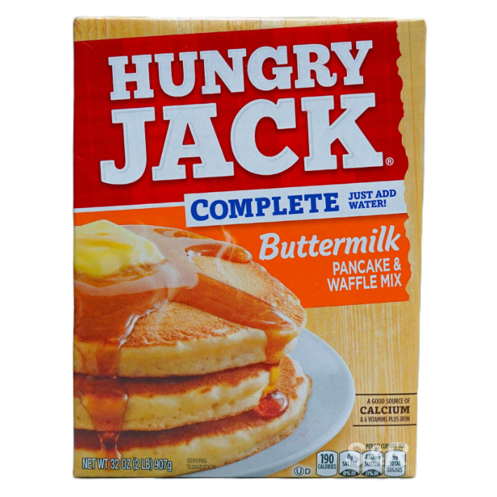 Hungry Jack Complete Buttermilk Pancake & Waffle Mix 907g Shopee