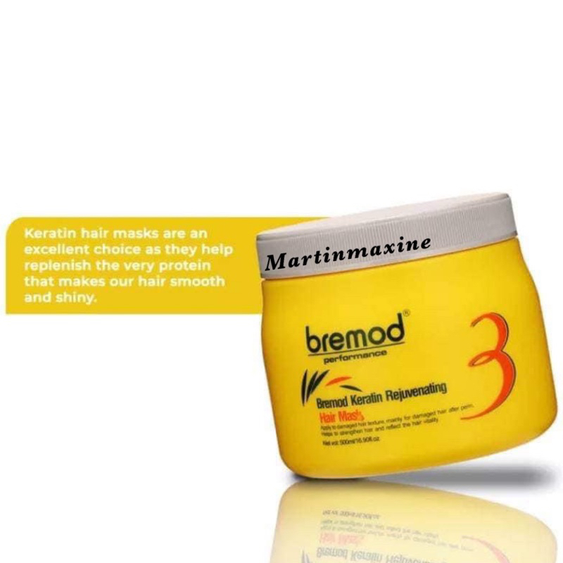 Bremod Keratin Hair Mask Treatment 500ml Shopee Philippines 6035