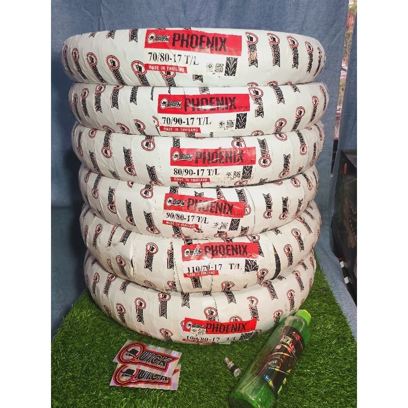 QUICK PHOENIX | TUBELESS | 12 | 14 | 17 | with free Sealant and Tire ...
