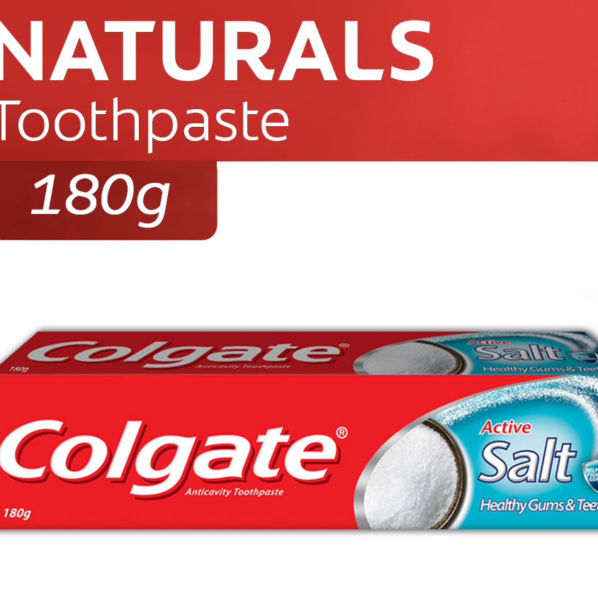 Colgate Active Salt Natural Toothpaste 180g Shopee Philippines