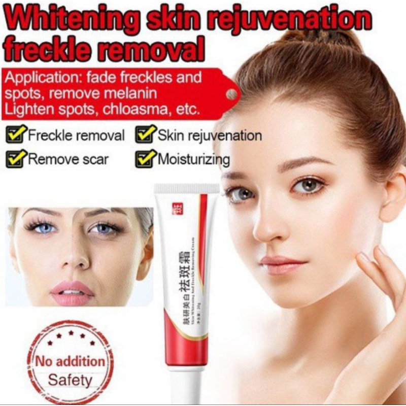 Pekas Remover Effective Melasma Cream Anti Freckle Collagen Original Skin Whitening Moisturizer 1486