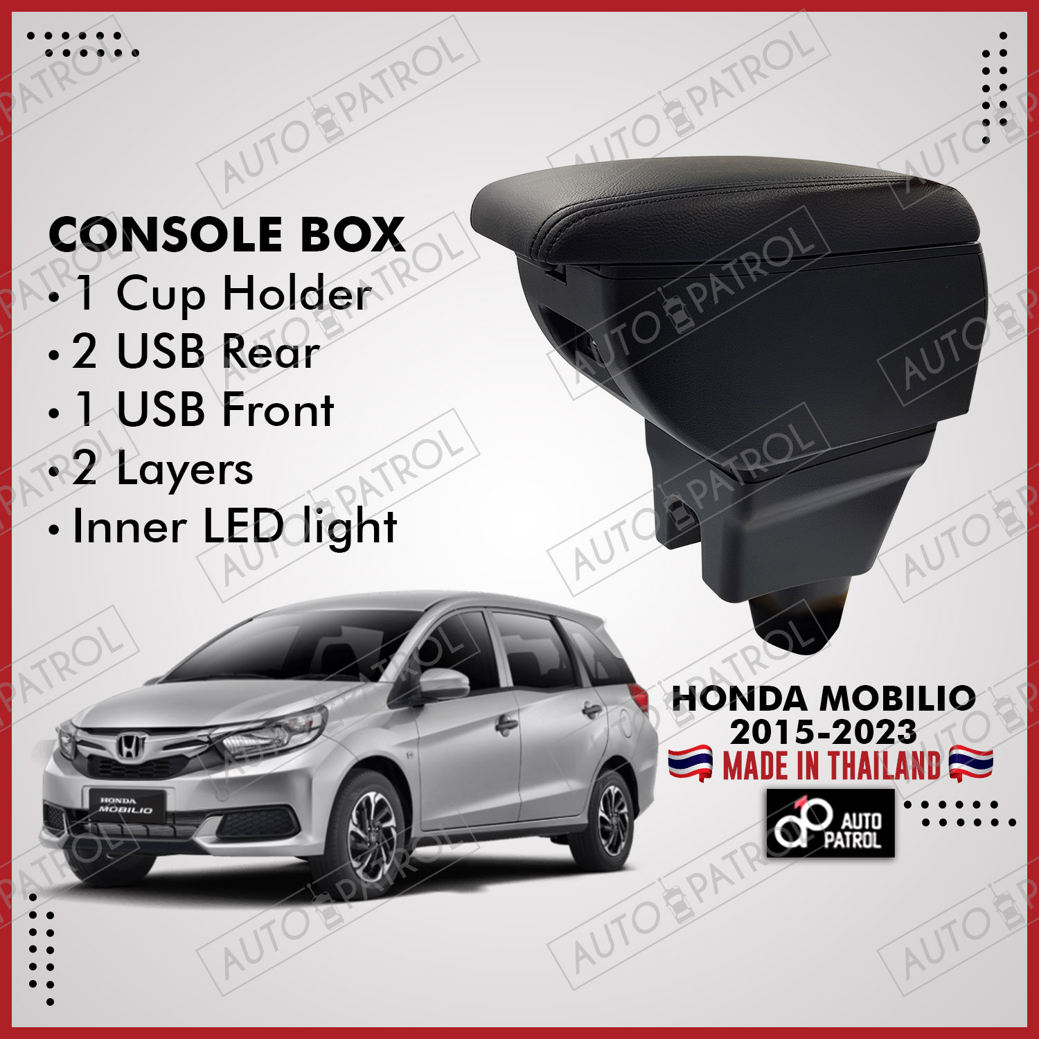 Honda Mobilio 20152023 Arm Rest Armrest Console Box / Refitting Car