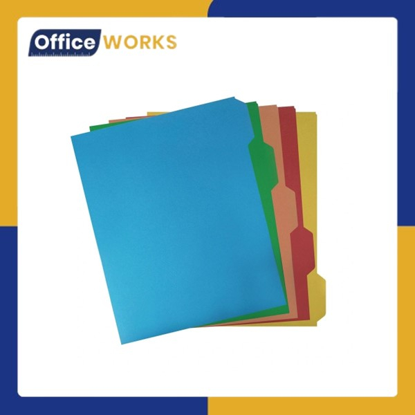 File Folder Divider sold 50's A4 / Short / Long Shopee Philippines