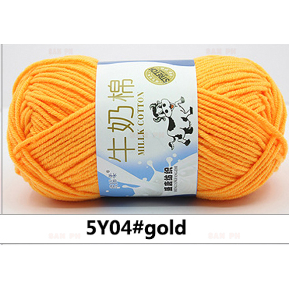 【2023 New Color】5ply 50g Yarn Milk Fiber Knitting Wool Crochet Yarn ...