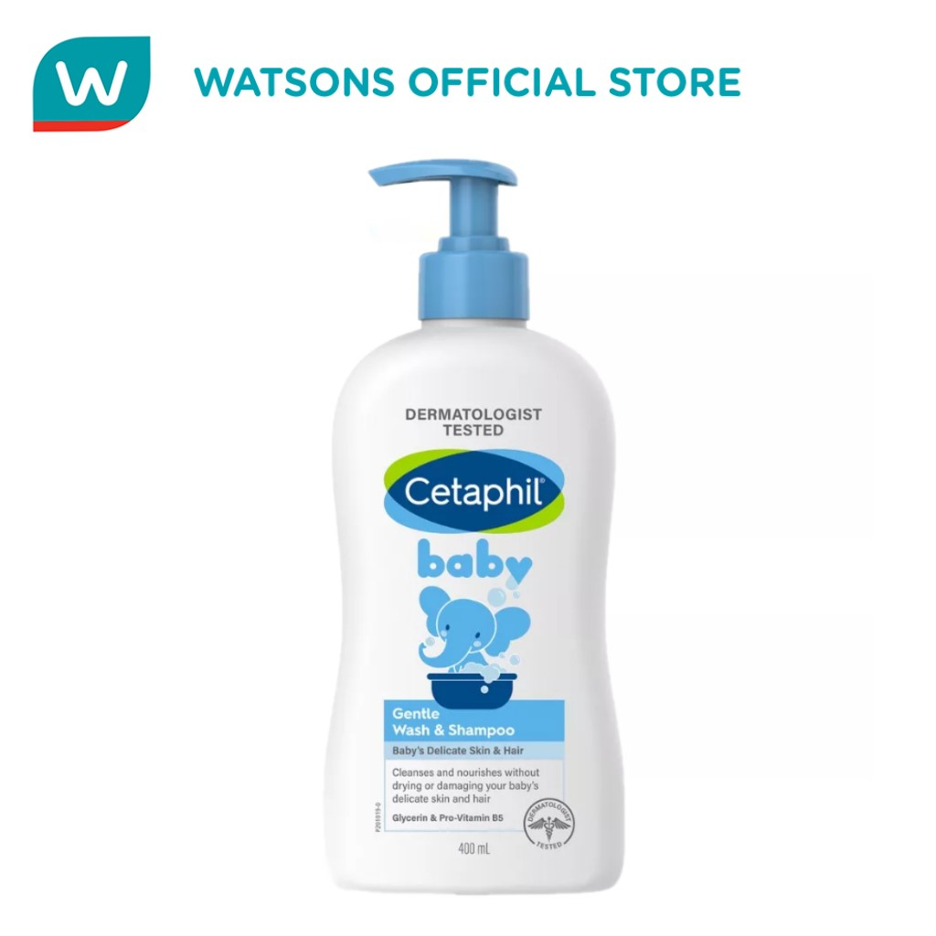 CETAPHIL Baby Wash and Shampoo Pump Bottle 400ml Shopee Philippines