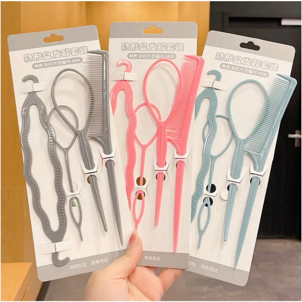 1 set/Hair braiding tools tie hair braids plate hair children's hairpin