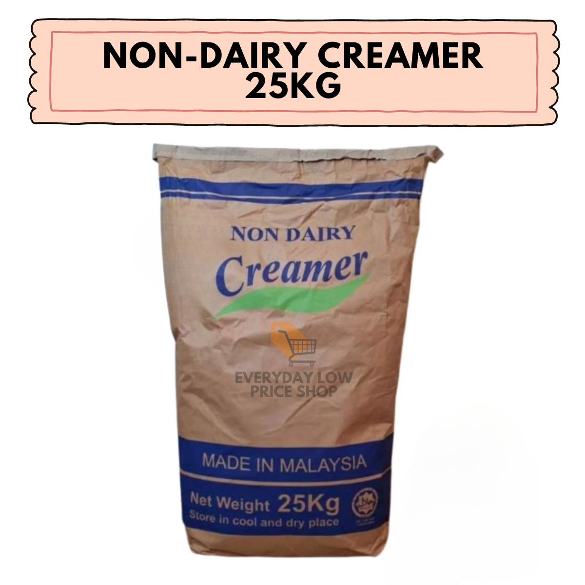 Malaysian NonDairy Creamer (25Kg Sack) / Milk tea Creamer / NDC