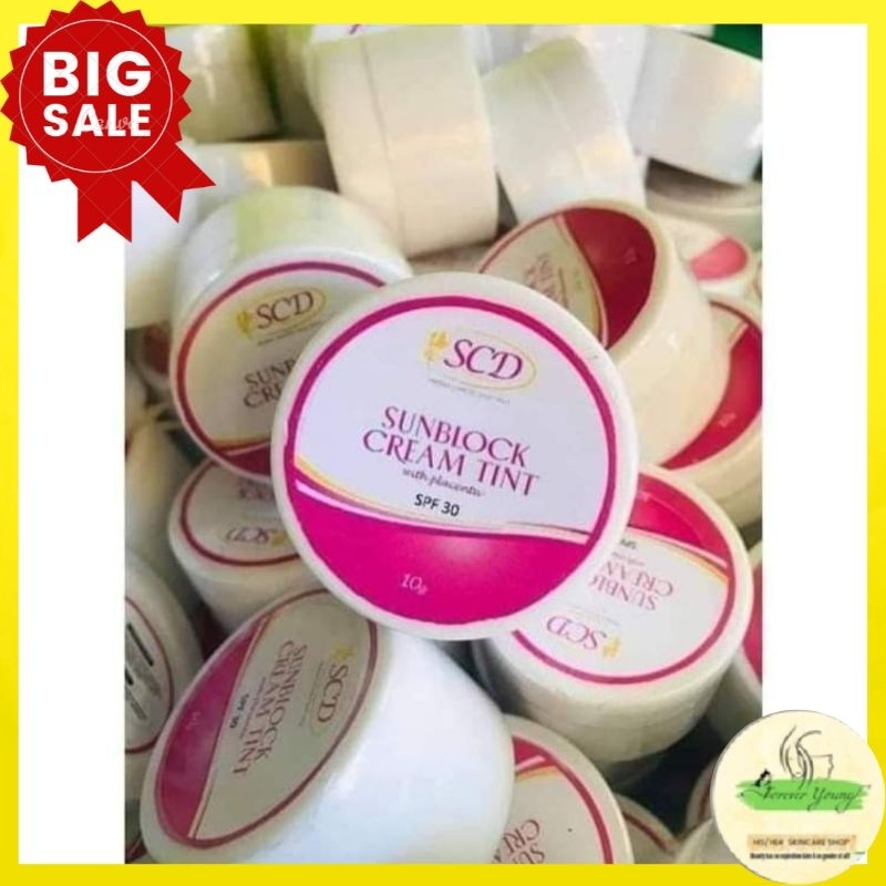 SCD SUNBLOCK Cream Tint with Placenta SPF30 | Shopee Philippines