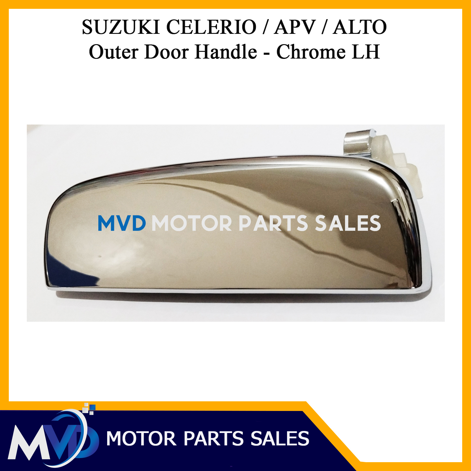 Suzuki Celerio / APV / Alto Outer Door Handle Outside Door Opener Left Side Chrome Taiwan