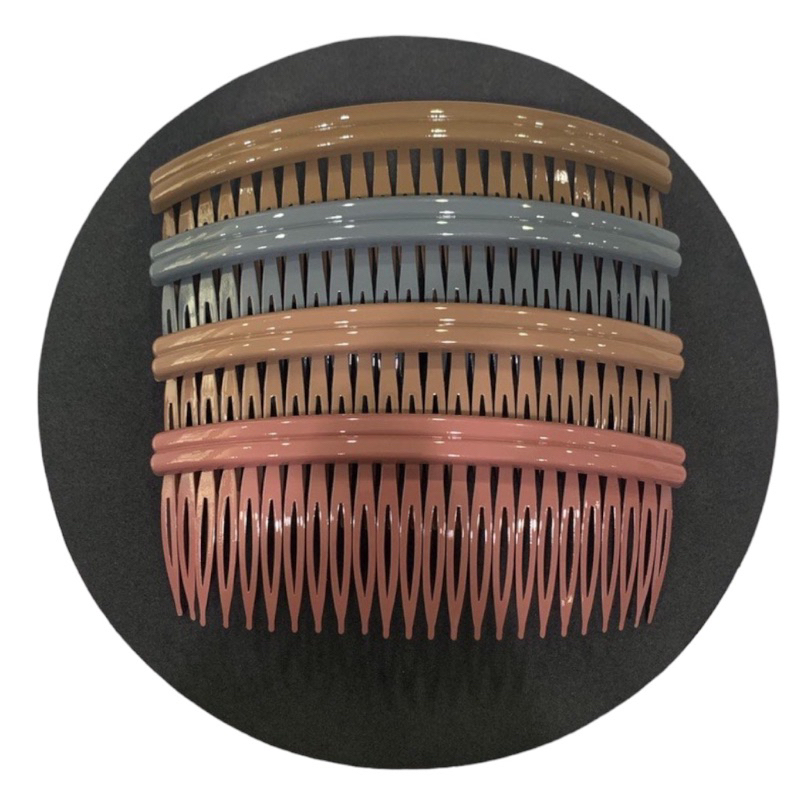 HAIRSTORY Neutral Color Side Hair Comb | Shopee Philippines