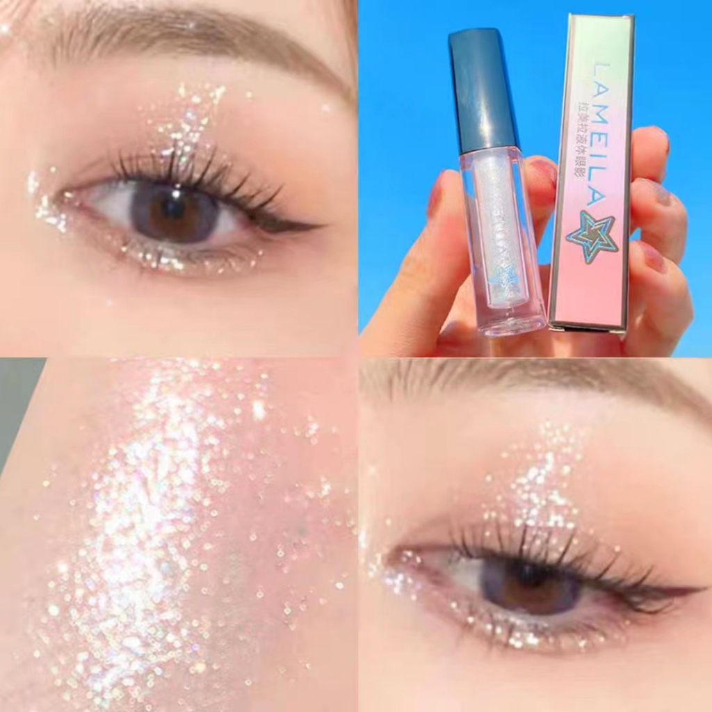 Liquid Eye Shadow Liquid Glitter Super Flash Pearlescent Powder Sequin