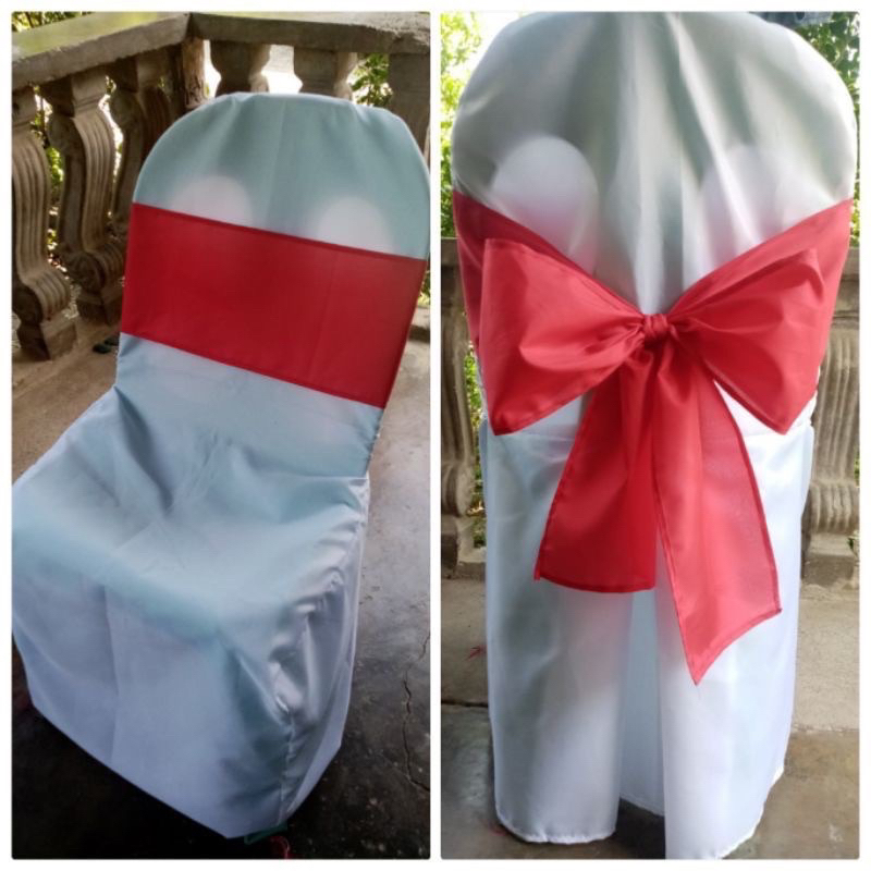 Ribbon for Monoblock Chair Cover | More Colors Available | Shopee ...