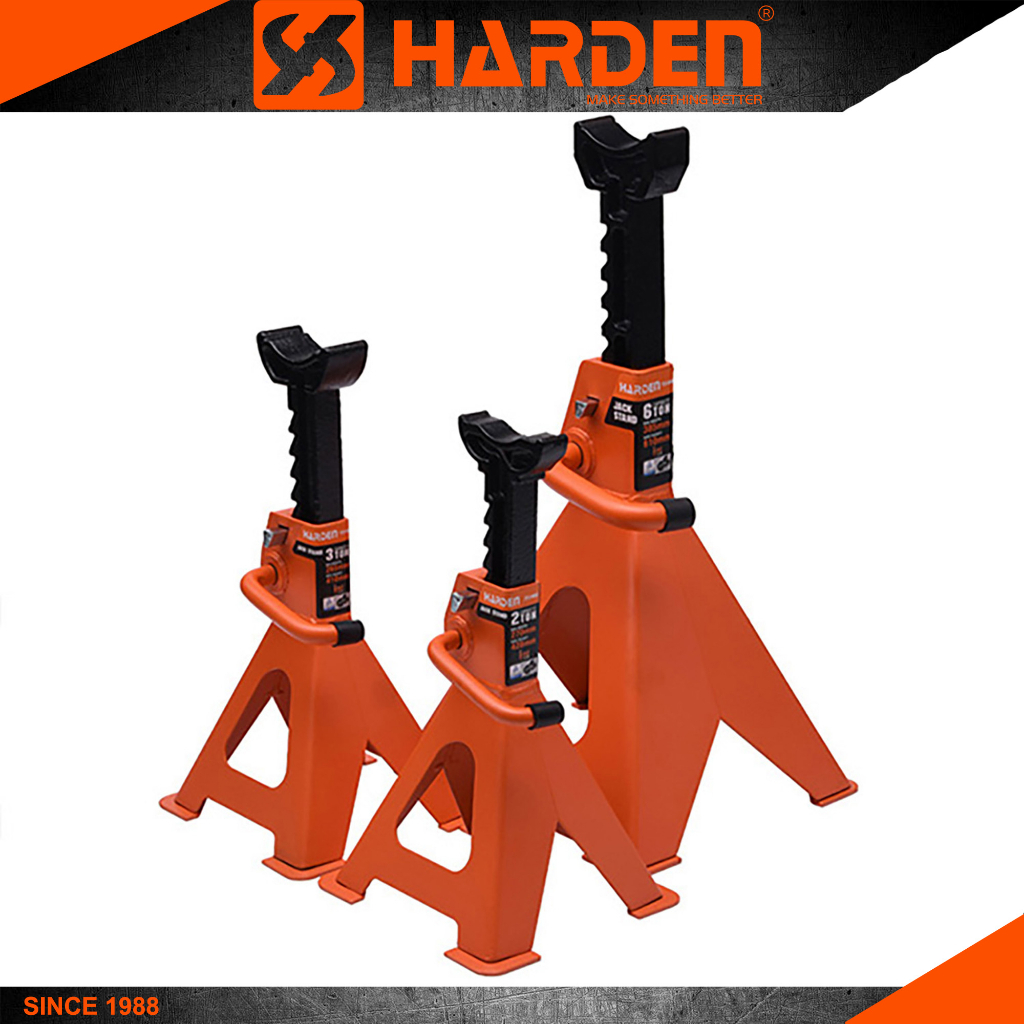 Harden 2 Ton 6 Ton Jack Stand Capacity Adjustable Height Car Jack Stand Safety Tools Car Jack