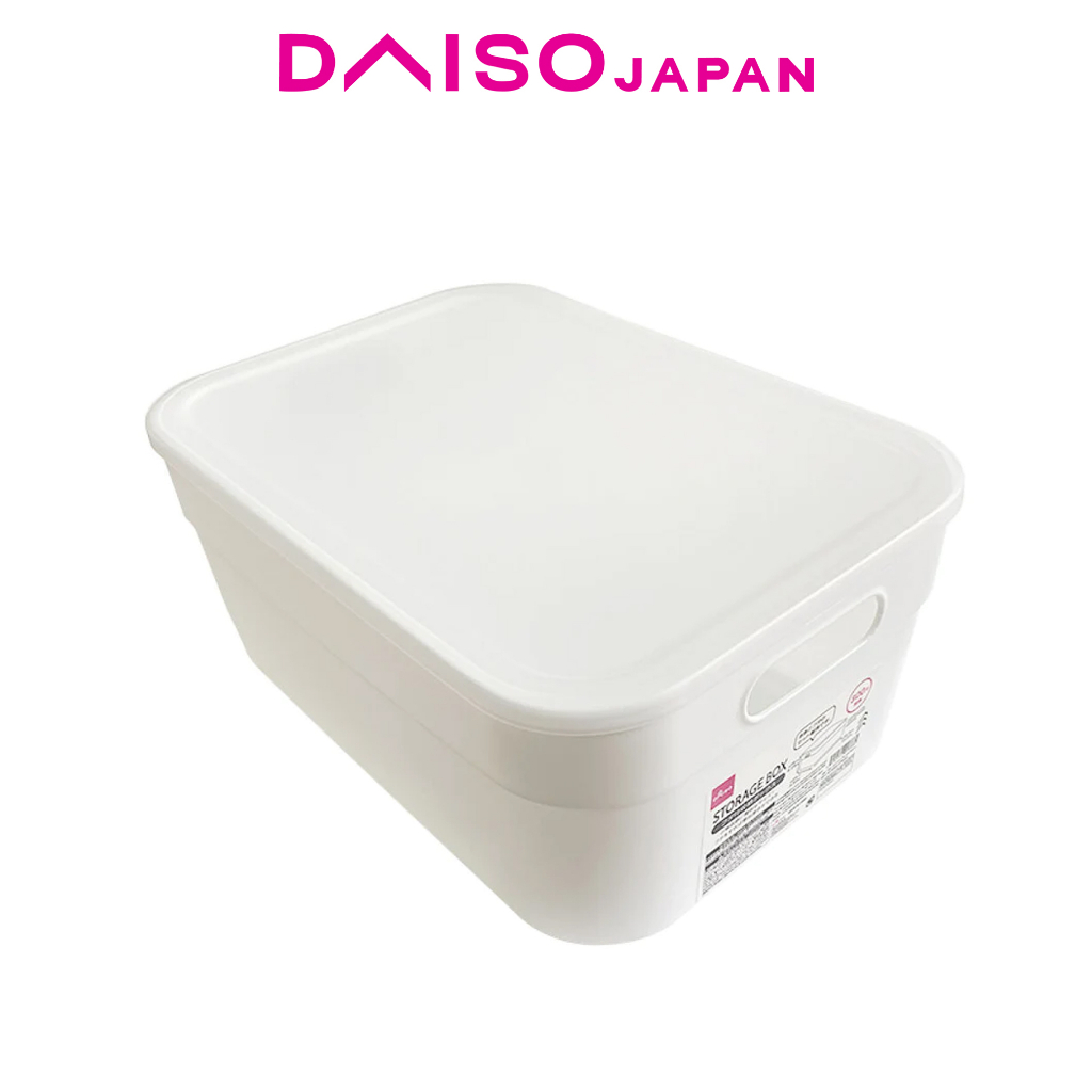 Daiso Storage Box with Lid Shopee Philippines