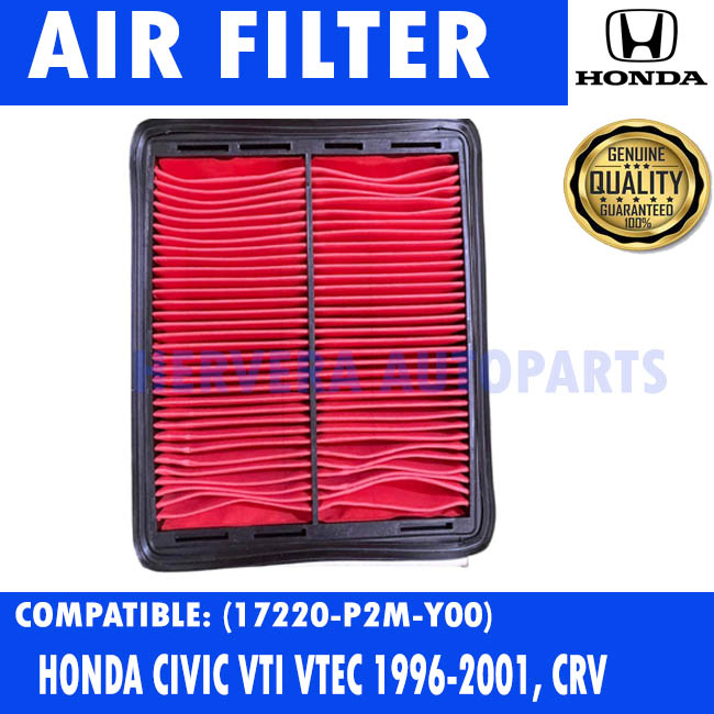 GENUINE Air Filter HONDA CIVIC VTEC 19961999 CRV 19972001 (17220P2M