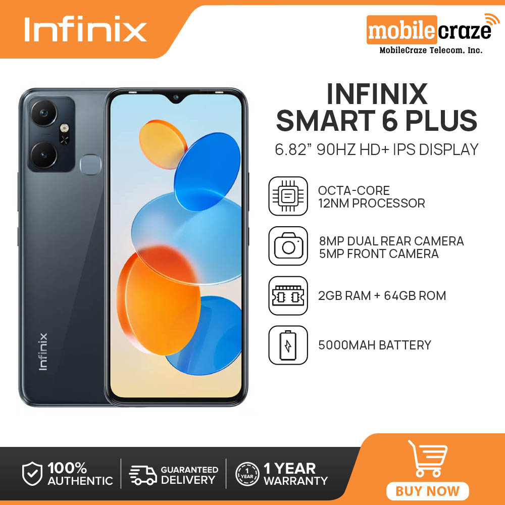 infinix smart 6 plus 64 gb