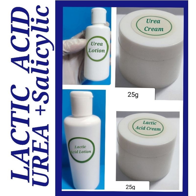 (250g500g)Lactic Acid & UREA 10to40LOTION/CREAM for (KP)Keratosis