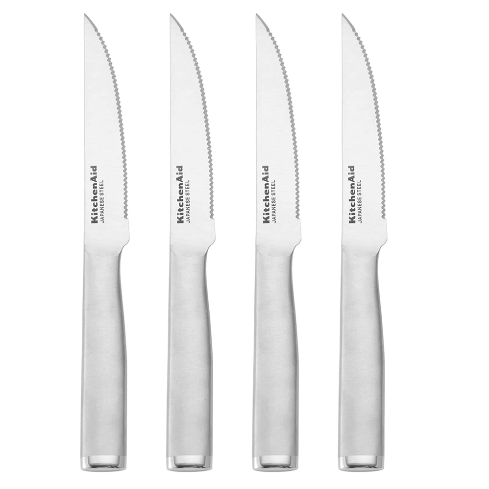 KitchenAid Gourmet Steak Knife Set, HighCarbon Japanese