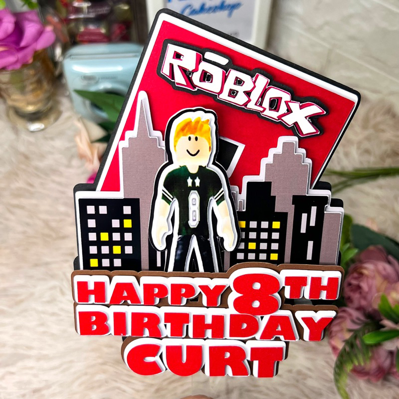 Customized 3D Cake Topper (NEW DESIGN/LAYOUT) | Shopee Philippines