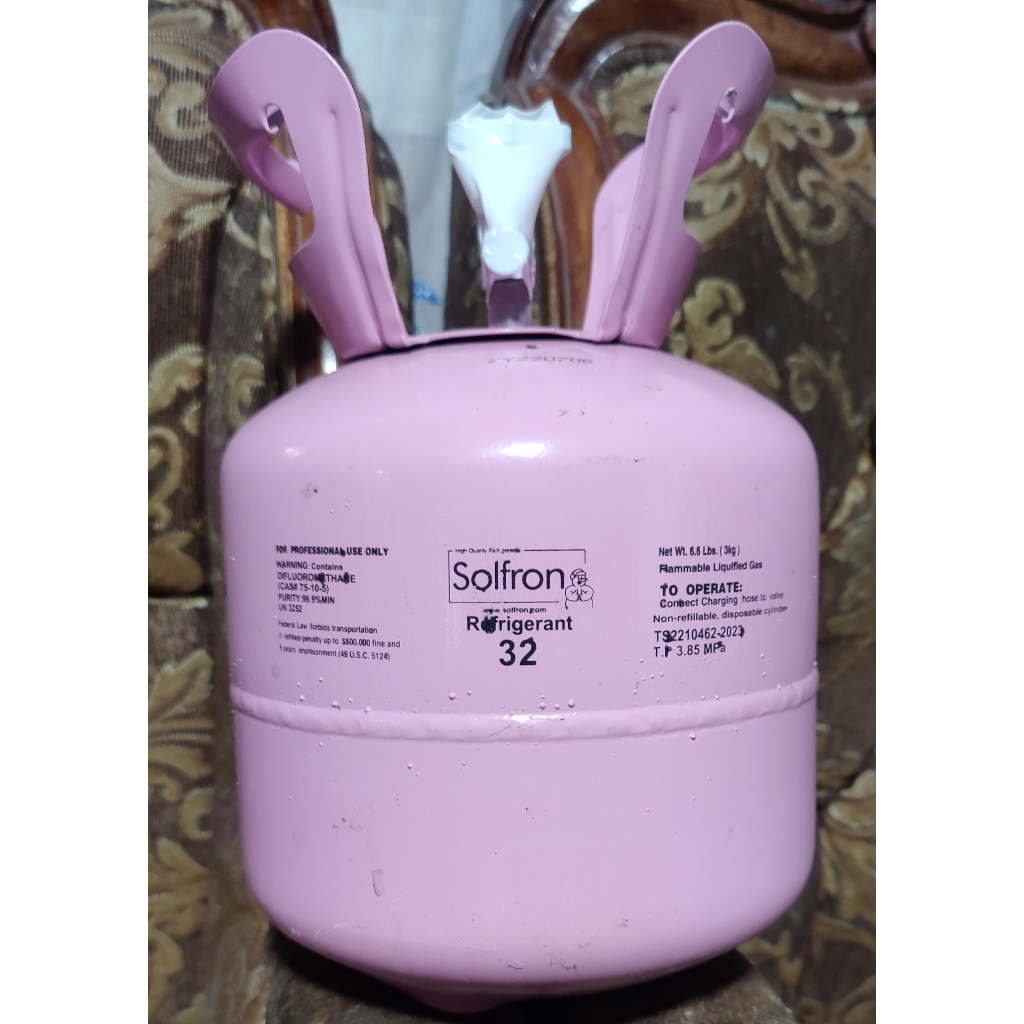R32 SOLFRON Refrigerant Freon (3KG) Shopee Philippines