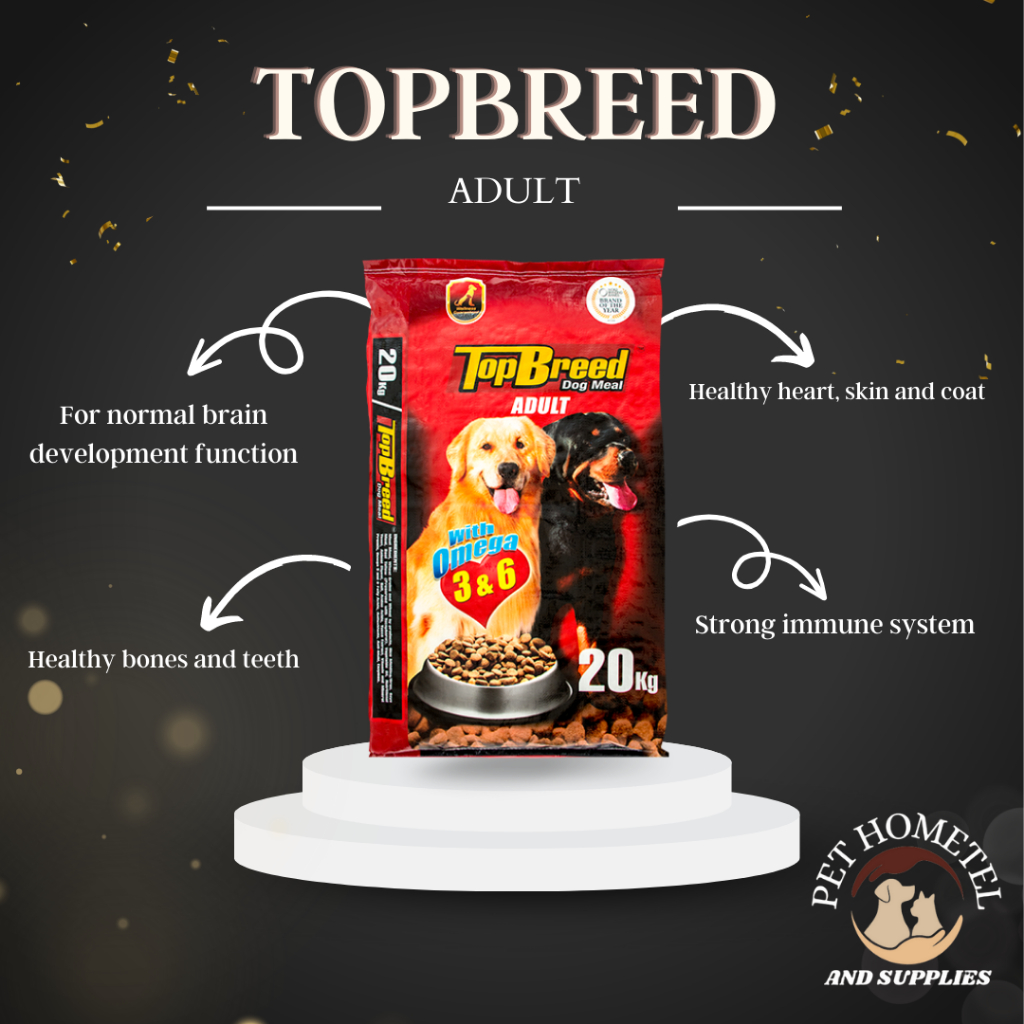 TOPBREED ADUL/PUPPY 20 KG DOG FOOD Shopee Philippines