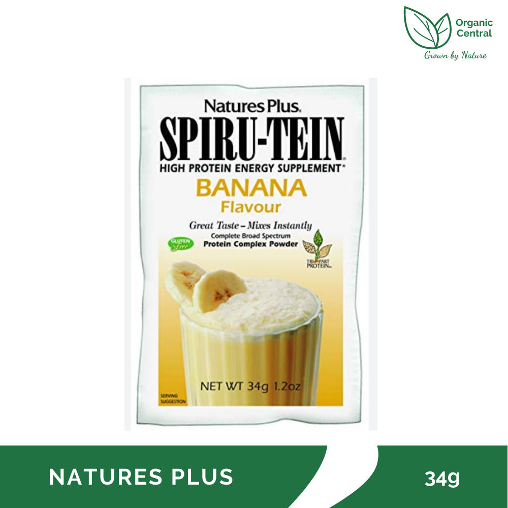 Nature's Plus SpiruTein High Protein Energy Meal Banana One (1) Packet