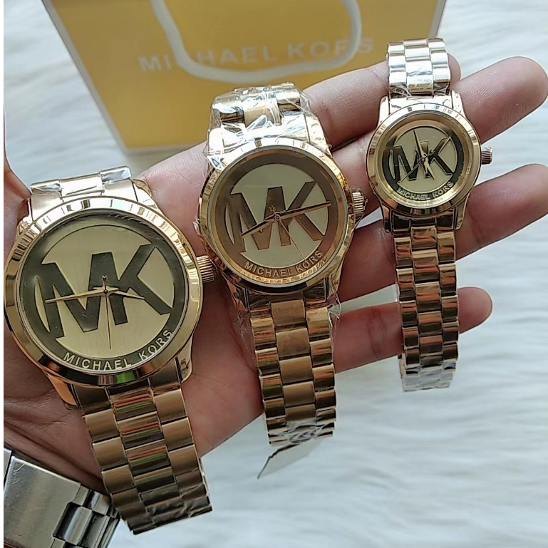 Mk watch with mk logo clearance