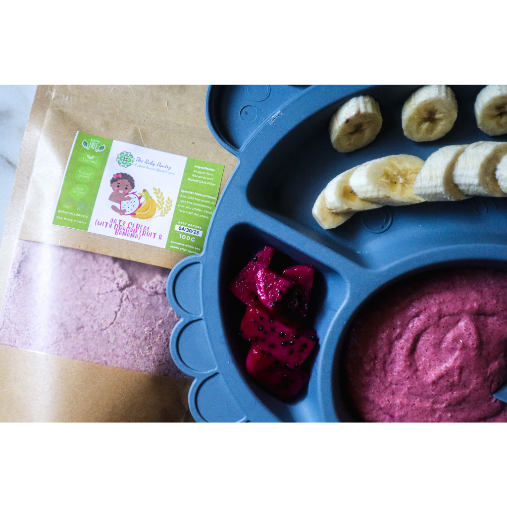 Oats Cereal DragonFruit n Banana 100g PlantBased, DairyFree