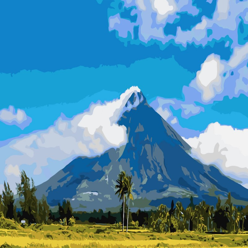 40*50 Digital Oil Painting By Numbers Without Frame Home Decor Canvas