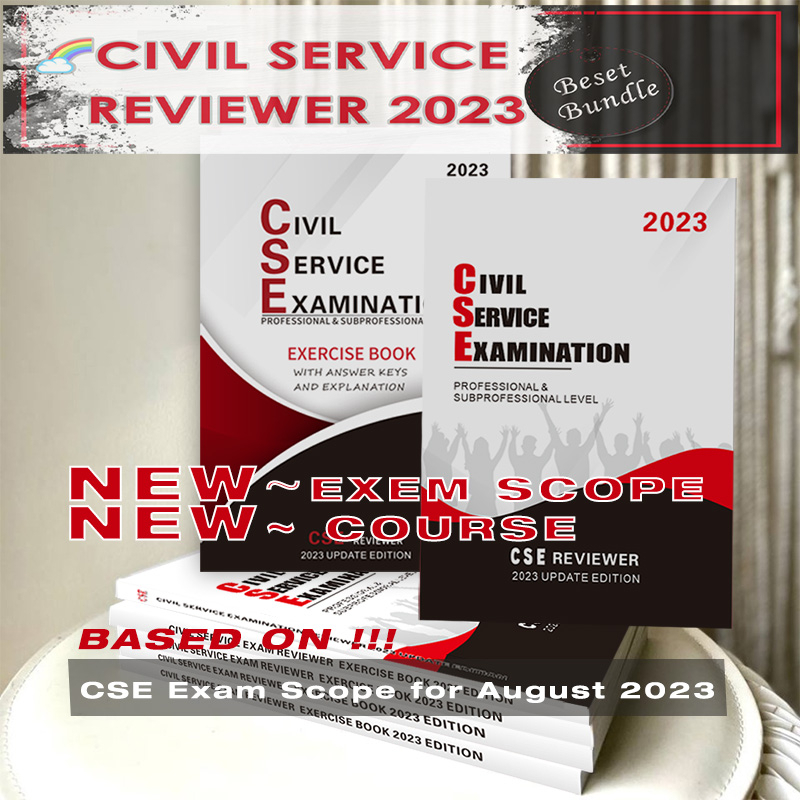 Civil Service Exam Reviewer 2023 Edition Cse Exam Book Professional And ...