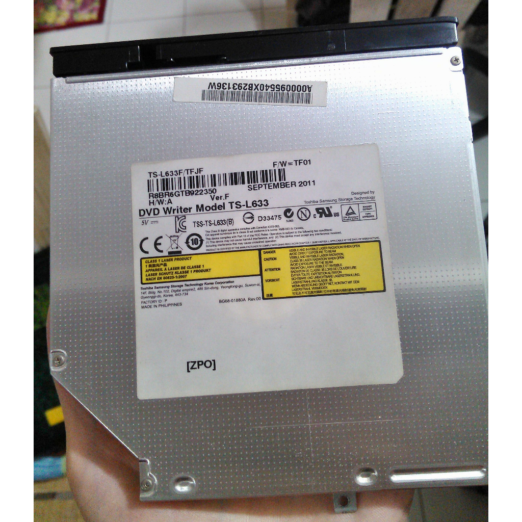 [Original] 12.7mm Internal SATA Optical Drive for Laptops DVD CD ODD