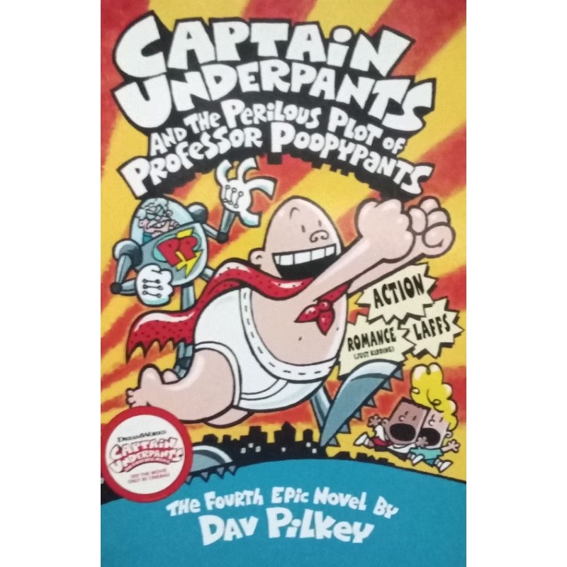 Captain Underpanta And The Perilous Plot Of Professor Poppypants By Dav ...