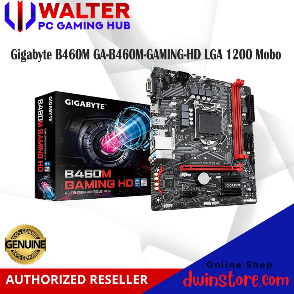 Gigabyte B460M GA-B460M-GAMING-HD LGA 1200 Mobo | Shopee Philippines