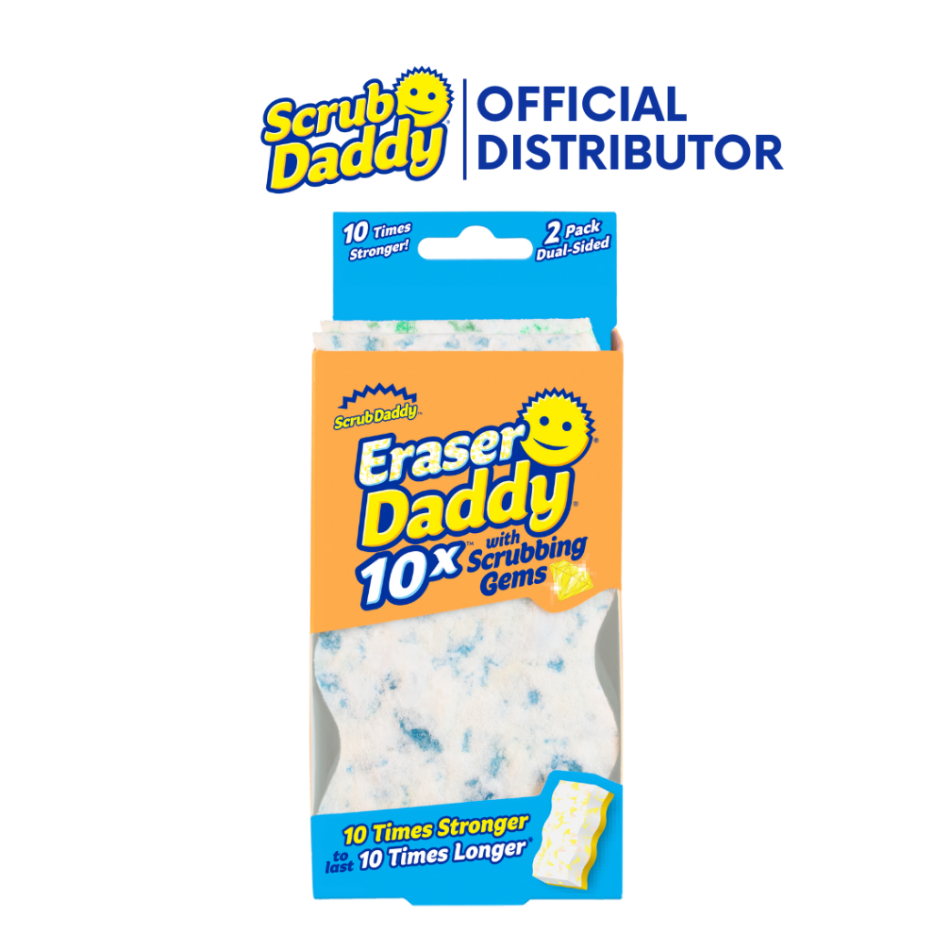 Eraser Daddy 10x With Scrubbing Gems (2ct) Shopee Philippines