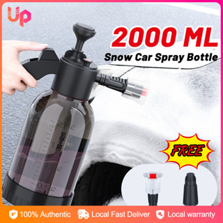 Handheld Car Wash Foam Pressure Sprayer 2L Watering Can Multifunction for