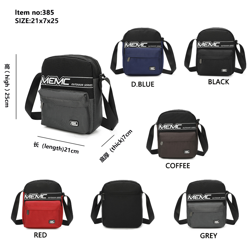 MEMC men s canvas shoulder bag large capacity messenger bag casual