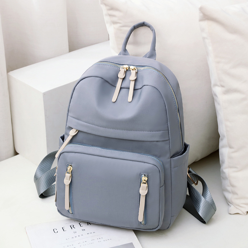 Mumu 6028 Korean Simple Student Back Pack Cute College Plain Color Bag ...