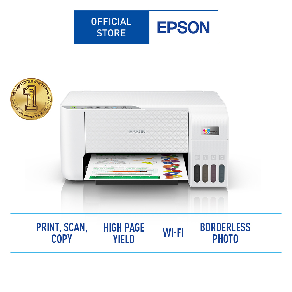 Epson Ecotank L3256 A4 Wi Fi All In One Ink Tank White Printer Shopee Philippines 4585