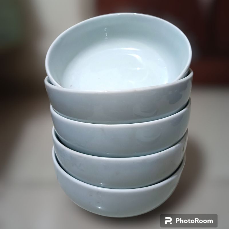 5pcs Large Thick Heavy Duty Korean Celadon Bowls (No Damage) Shopee