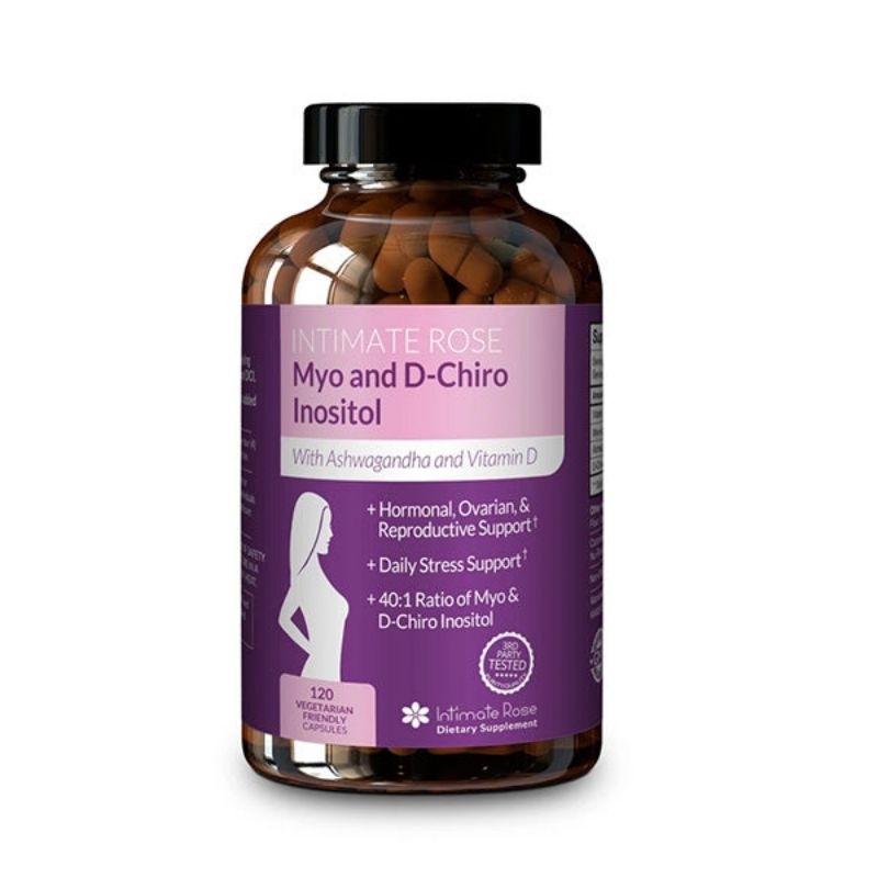 Intimate Rose Myo-Inositol & D-Chiro Inositol Supplement PCOS, 120 ...