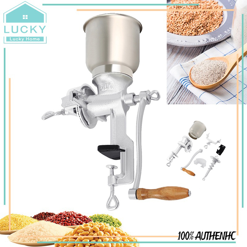 Corn Grain Ggrinder Manual Rice Mill Rice Peanut Coffee Feed Beans ...