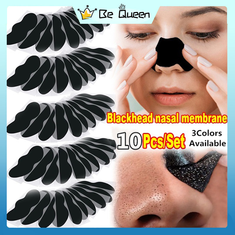 10Pcs Deep Cleansing Nose Strips Blackhead Remover Nasal Spot Facial ...