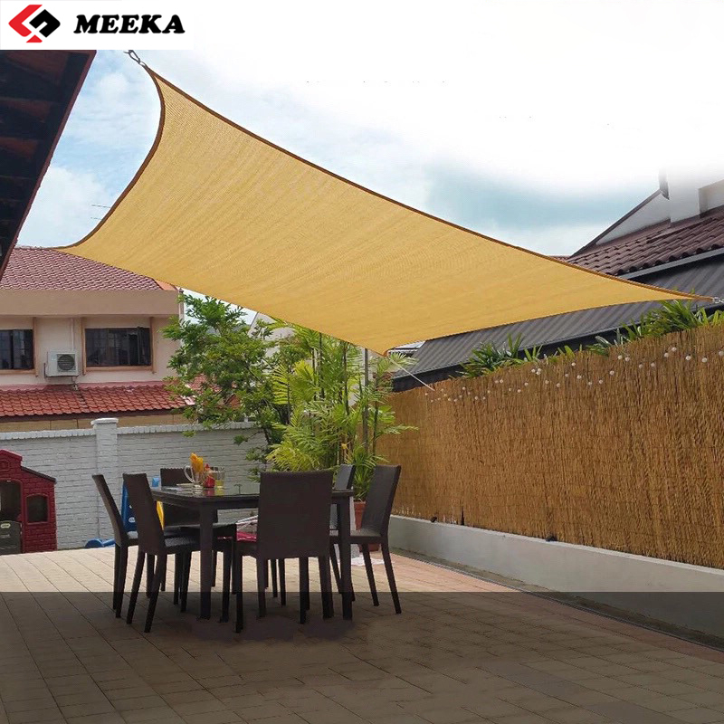 Sun Shade Net Outdoor Waterproof Garden Shade Net Beige Sunshade Net ...